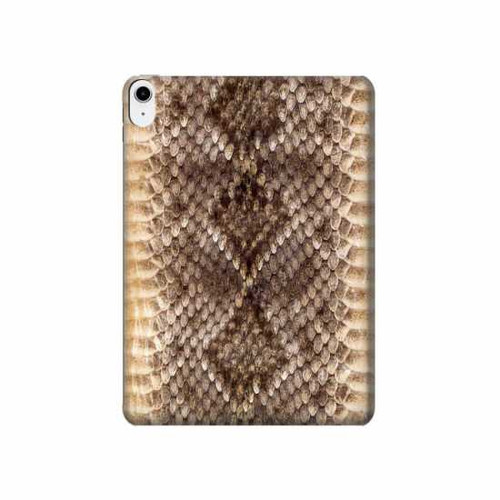 W2875 Rattle Serpent Imprimé graphique Peau Tablet Etui Coque Housse pour iPad 10.9 (2022)