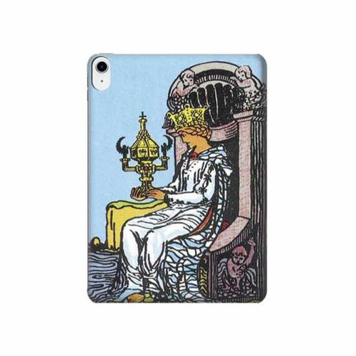 W3067 Carte de tarot Reine des Coupes Tablet Etui Coque Housse pour iPad 10.9 (2022)