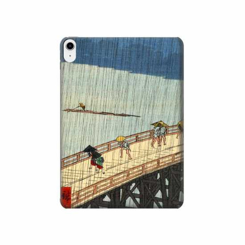 W3347 Utagawa Hiroshige douche soudaine Tablet Etui Coque Housse pour iPad 10.9 (2022)