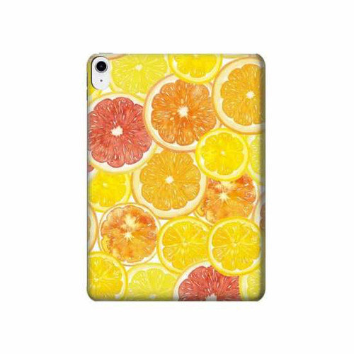 W3408 citron Tablet Etui Coque Housse pour iPad 10.9 (2022)