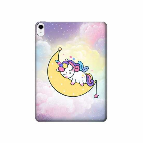 W3485 Mignon sommeil Licorne Tablet Etui Coque Housse pour iPad 10.9 (2022)