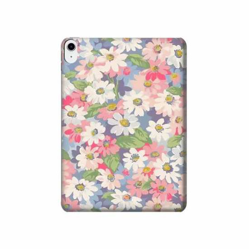 W3688 Motif d'art floral floral Tablet Etui Coque Housse pour iPad 10.9 (2022)