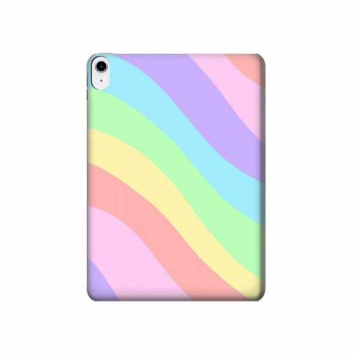 W3810 Vague d'été licorne pastel Tablet Etui Coque Housse pour iPad 10.9 (2022)