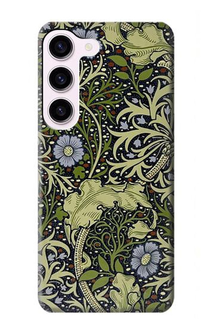 W3792 William Morris Etui Coque Housse et Flip Housse Cuir pour Samsung Galaxy S23