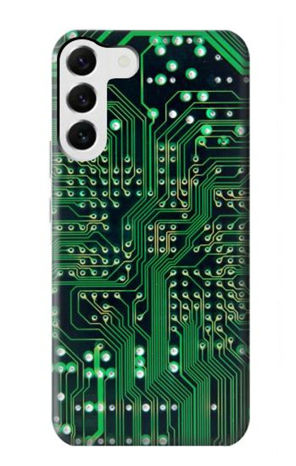 W3392 Electronique Circuit de carte graphique Etui Coque Housse et Flip Housse Cuir pour Samsung Galaxy S23 Plus