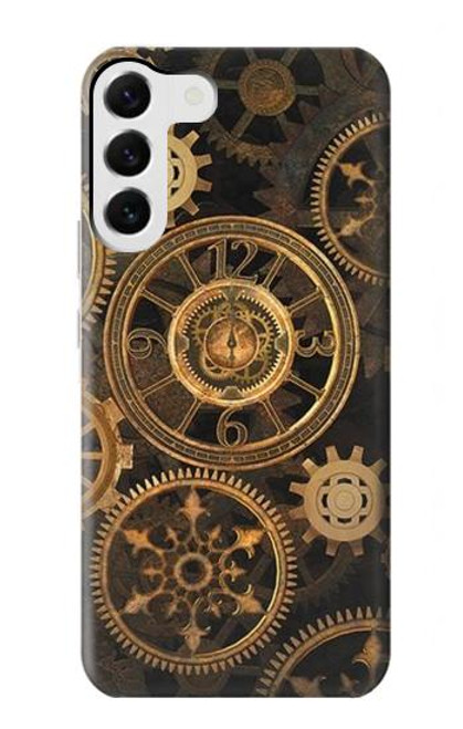 W3442 vitesse d'horloge Etui Coque Housse et Flip Housse Cuir pour Samsung Galaxy S23 Plus