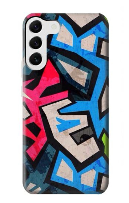 W3445 Art Graffiti rue Etui Coque Housse et Flip Housse Cuir pour Samsung Galaxy S23 Plus