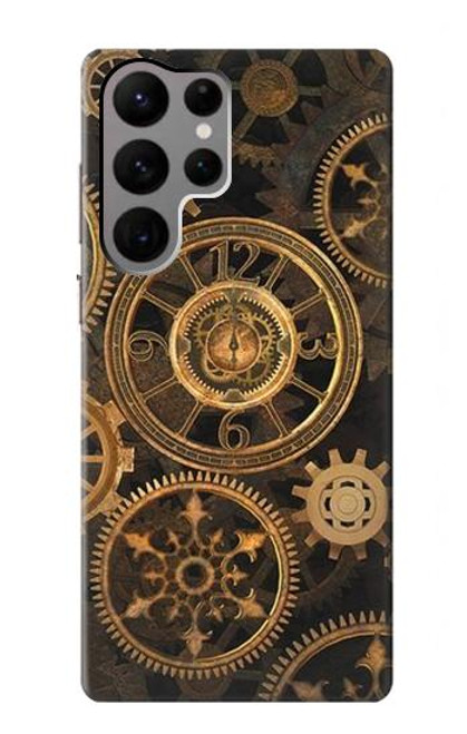 W3442 vitesse d'horloge Etui Coque Housse et Flip Housse Cuir pour Samsung Galaxy S23 Ultra