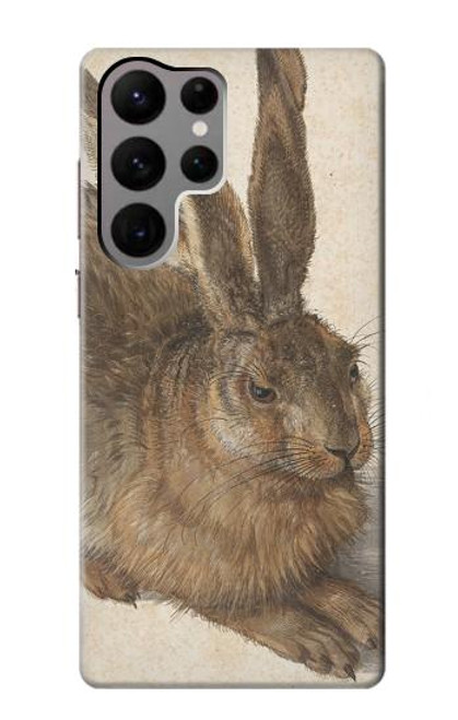 W3781 Albrecht Durer Young Hare Etui Coque Housse et Flip Housse Cuir pour Samsung Galaxy S23 Ultra
