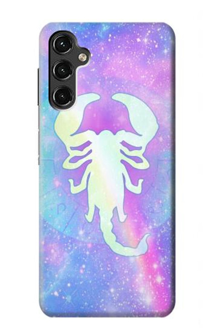 W3267 Zodiaque Scorpion Etui Coque Housse et Flip Housse Cuir pour Samsung Galaxy A14 5G