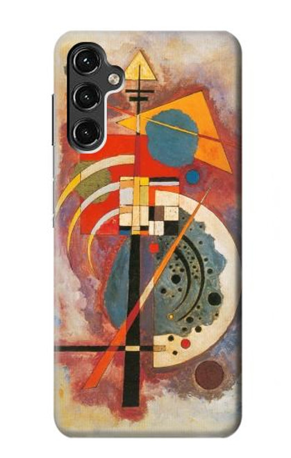 W3337 Wassily Kandinsky Hommage a Grohmann Etui Coque Housse et Flip Housse Cuir pour Samsung Galaxy A14 5G