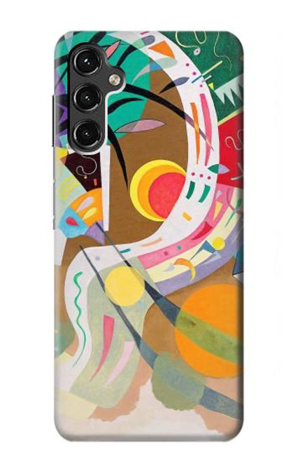 W3346 Vasily Kandinsky Guggenheim Etui Coque Housse et Flip Housse Cuir pour Samsung Galaxy A14 5G