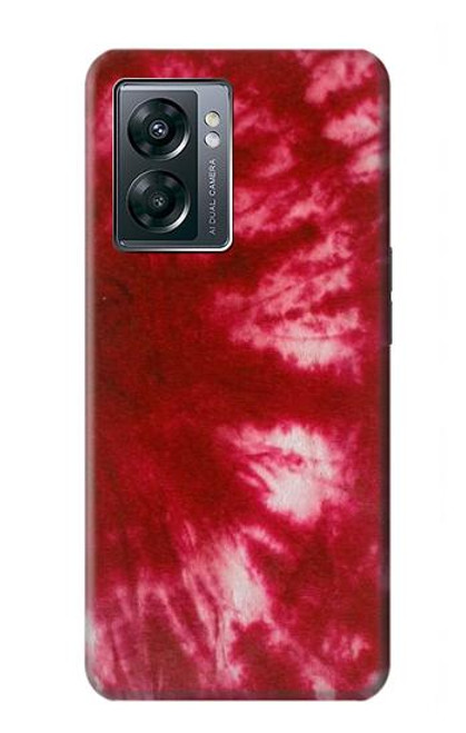 W2480 Tie dye rouge Etui Coque Housse et Flip Housse Cuir pour OnePlus Nord N300