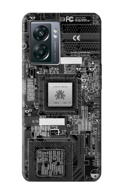 W3434 Punaise Circuit Board graphique Etui Coque Housse et Flip Housse Cuir pour OnePlus Nord N300