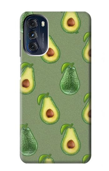 W3285 Motif d'avocat Etui Coque Housse et Flip Housse Cuir pour Motorola Moto G 5G (2023)