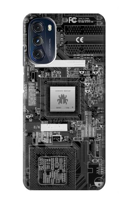 W3434 Punaise Circuit Board graphique Etui Coque Housse et Flip Housse Cuir pour Motorola Moto G 5G (2023)