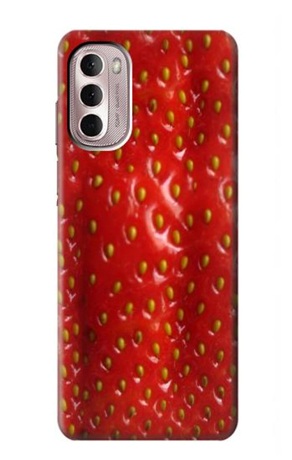 W2225 fraise Etui Coque Housse et Flip Housse Cuir pour Motorola Moto G Stylus 4G (2022)