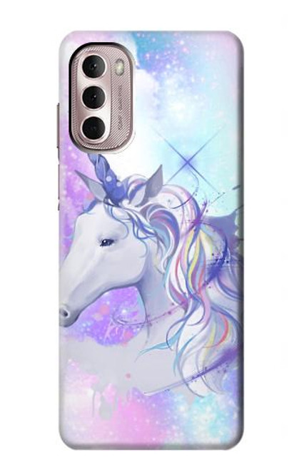 W3375 Licorne Etui Coque Housse et Flip Housse Cuir pour Motorola Moto G Stylus 4G (2022)