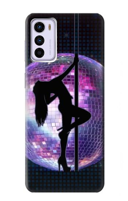 W3284 Disco Pole Fille Danse Etui Coque Housse et Flip Housse Cuir pour Motorola Moto G42