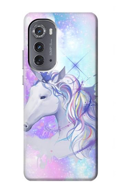 W3375 Licorne Etui Coque Housse et Flip Housse Cuir pour Motorola Edge (2022)