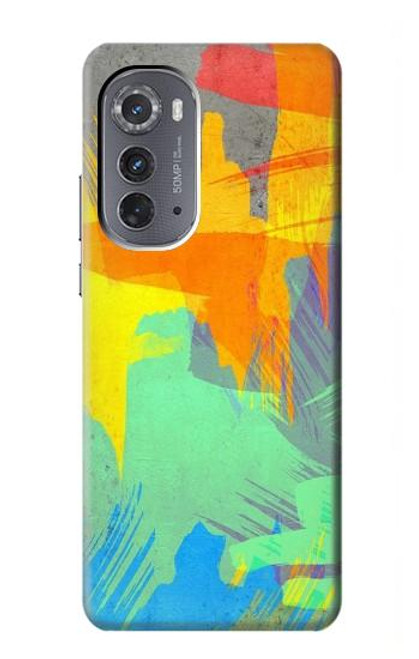 W3423 Coup de pinceau Etui Coque Housse et Flip Housse Cuir pour Motorola Edge (2022)