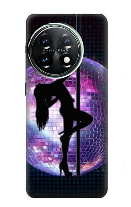 W3284 Disco Pole Fille Danse Etui Coque Housse et Flip Housse Cuir pour OnePlus 11