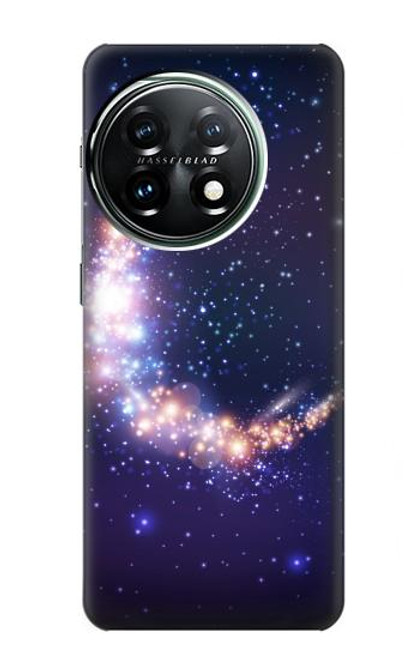 W3324 Croissant de lune Galaxie Etui Coque Housse et Flip Housse Cuir pour OnePlus 11