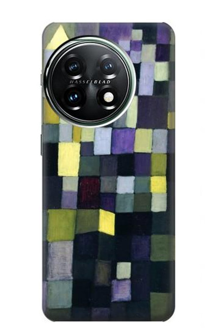 W3340 Architecture Paul Klee Etui Coque Housse et Flip Housse Cuir pour OnePlus 11