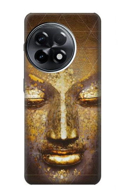 W3189 Magique Yantra Bouddha Visage Etui Coque Housse et Flip Housse Cuir pour OnePlus 11R