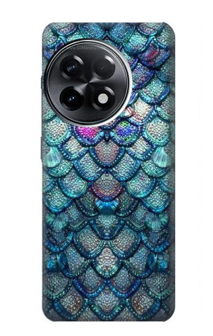 W3809 Écaille de poisson sirène Etui Coque Housse et Flip Housse Cuir pour OnePlus 11R