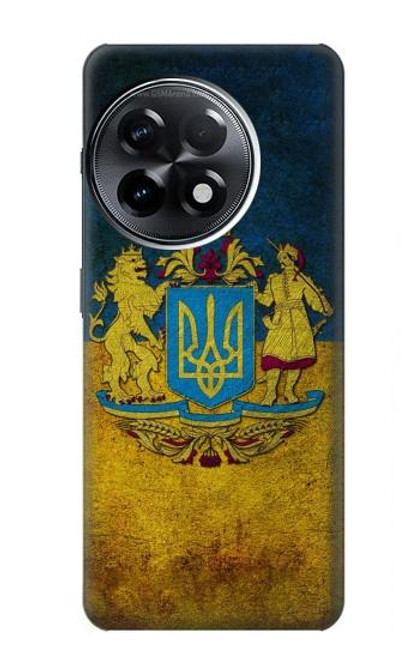 W3858 Drapeau de l'Ukraine Etui Coque Housse et Flip Housse Cuir pour OnePlus 11R