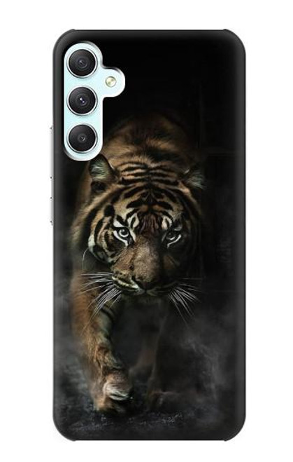 W0877 Tigre du Bengale Etui Coque Housse et Flip Housse Cuir pour Samsung Galaxy A34 5G