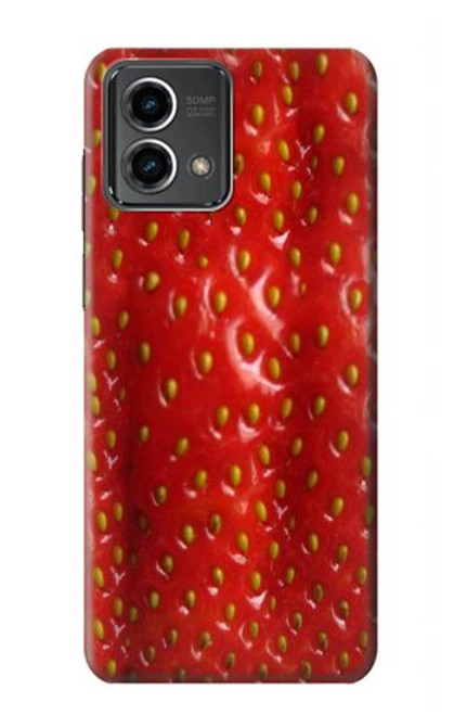 W2225 fraise Etui Coque Housse et Flip Housse Cuir pour Motorola Moto G Stylus 5G (2023)