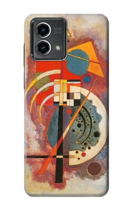 W3337 Wassily Kandinsky Hommage a Grohmann Etui Coque Housse et Flip Housse Cuir pour Motorola Moto G Stylus 5G (2023)