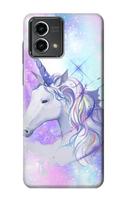 W3375 Licorne Etui Coque Housse et Flip Housse Cuir pour Motorola Moto G Stylus 5G (2023)