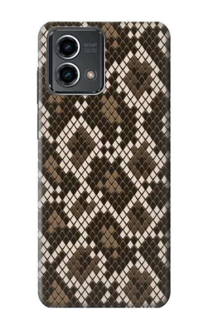 W3389 Seamless Serpent Motif graphique Peau Etui Coque Housse et Flip Housse Cuir pour Motorola Moto G Stylus 5G (2023)