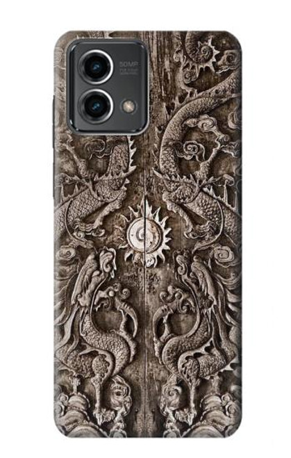 W3395 dragon Porte Etui Coque Housse et Flip Housse Cuir pour Motorola Moto G Stylus 5G (2023)