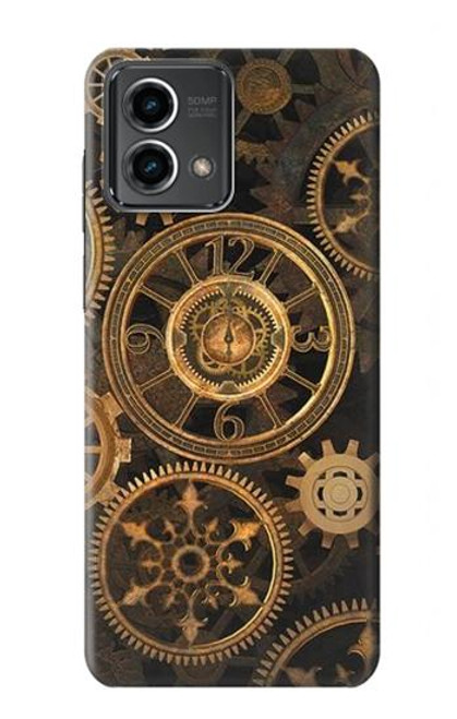 W3442 vitesse d'horloge Etui Coque Housse et Flip Housse Cuir pour Motorola Moto G Stylus 5G (2023)