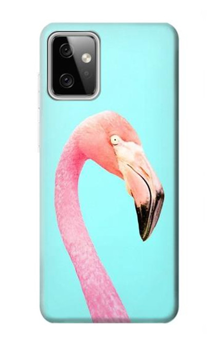 W3708 Flamant rose Etui Coque Housse et Flip Housse Cuir pour Motorola Moto G Power (2023) 5G