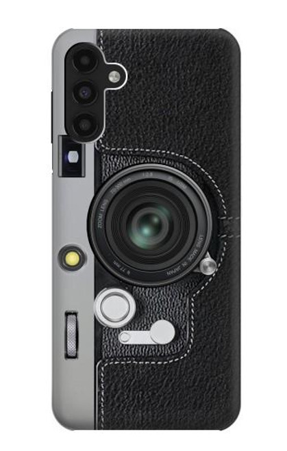 W3922 Impression graphique de l'obturateur de l'objectif de l'appareil photo Etui Coque Housse et Flip Housse Cuir pour Samsung Galaxy A13 4G