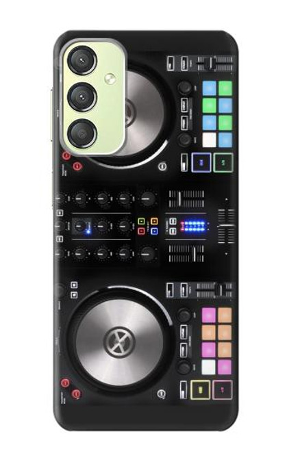 W3931 Peinture graphique pour table de mixage DJ Etui Coque Housse et Flip Housse Cuir pour Samsung Galaxy A24 4G