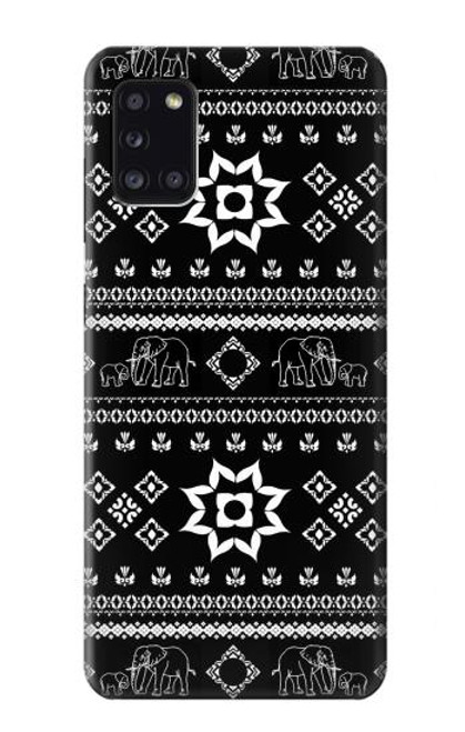 W3932 Patron de pantalon éléphant Etui Coque Housse et Flip Housse Cuir pour Samsung Galaxy A31