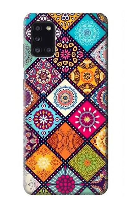 W3943 Motif Maldalas Etui Coque Housse et Flip Housse Cuir pour Samsung Galaxy A31