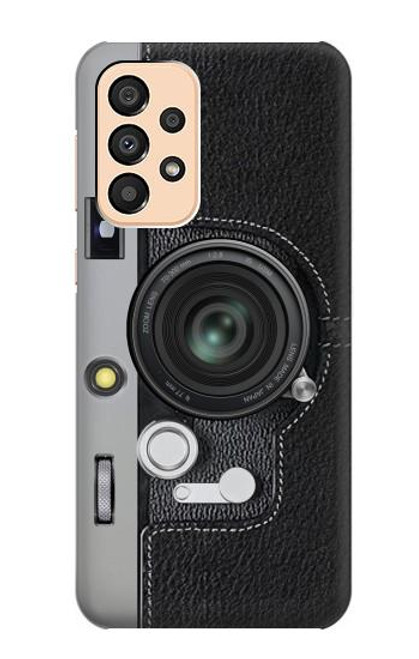 W3922 Impression graphique de l'obturateur de l'objectif de l'appareil photo Etui Coque Housse et Flip Housse Cuir pour Samsung Galaxy A33 5G