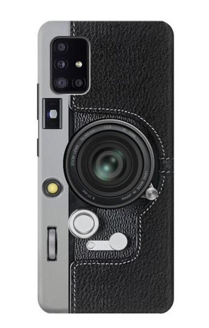 W3922 Impression graphique de l'obturateur de l'objectif de l'appareil photo Etui Coque Housse et Flip Housse Cuir pour Samsung Galaxy A41