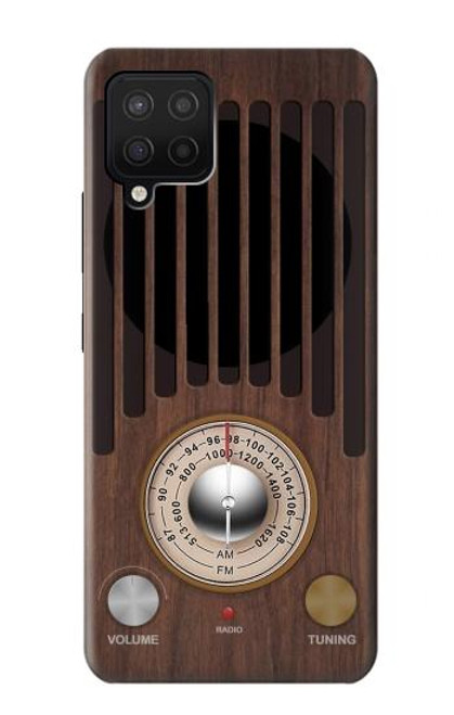 W3935 Graphique du tuner radio FM AM Etui Coque Housse et Flip Housse Cuir pour Samsung Galaxy A42 5G