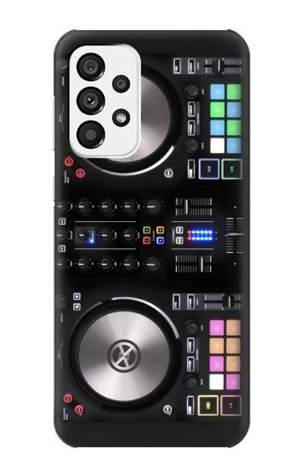 W3931 Peinture graphique pour table de mixage DJ Etui Coque Housse et Flip Housse Cuir pour Samsung Galaxy A73 5G
