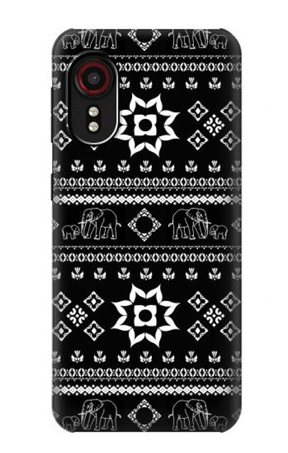 W3932 Patron de pantalon éléphant Etui Coque Housse et Flip Housse Cuir pour Samsung Galaxy Xcover 5