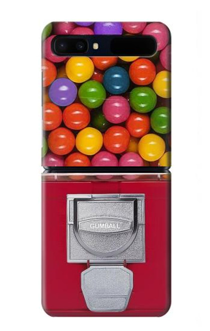 W3938 Gumball Capsule jeu graphique Etui Coque Housse et Flip Housse pour Samsung Galaxy Z Flip 5G