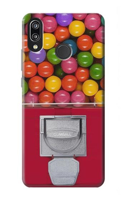 W3938 Gumball Capsule jeu graphique Etui Coque Housse et Flip Housse Cuir pour Huawei P20 Lite